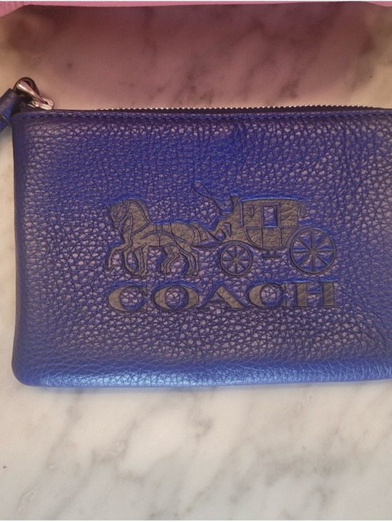 Coach Colorblock Andi Leather Backpack With Blue Wristlet EUC ?❤️?? Absolutely ? main image 10